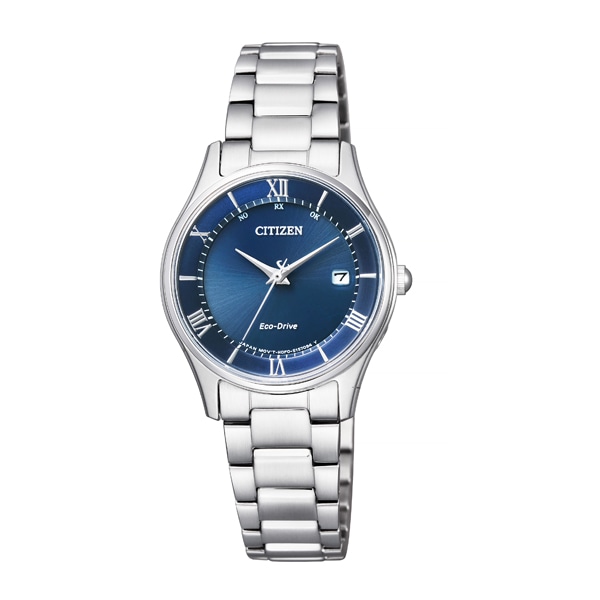 シチズン CITIZEN シチズンコレクション ES0000-79L ブルー文字盤 SS レディース 腕時計