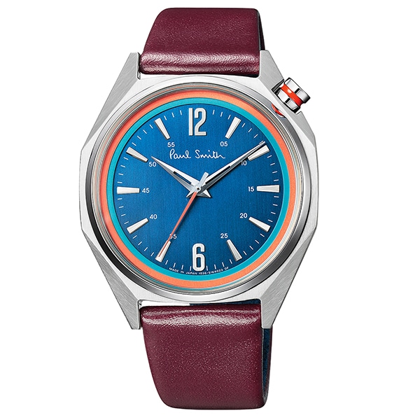 Paul Smith Octagon Bt4 117 70 メンズ ブラウンブルー Tictac 腕時計の通販サイト ヌーヴ エイオンラインストア
