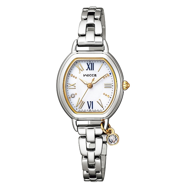 シチズン腕時計 ウィッカ ソーラー時計 ブレスライン#ときめくダイヤKP2-515-13 レディース腕時計