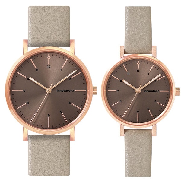 innovator ペアウォッチ ENKEL IN-0007-TIC5/IN-0008-TIC5 TiCTAC別注 EC限定セット