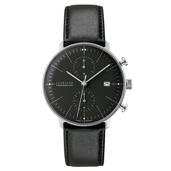 JUNGHANS Max Bill クロノスコープ 027 4601 02 自動巻 メンズ