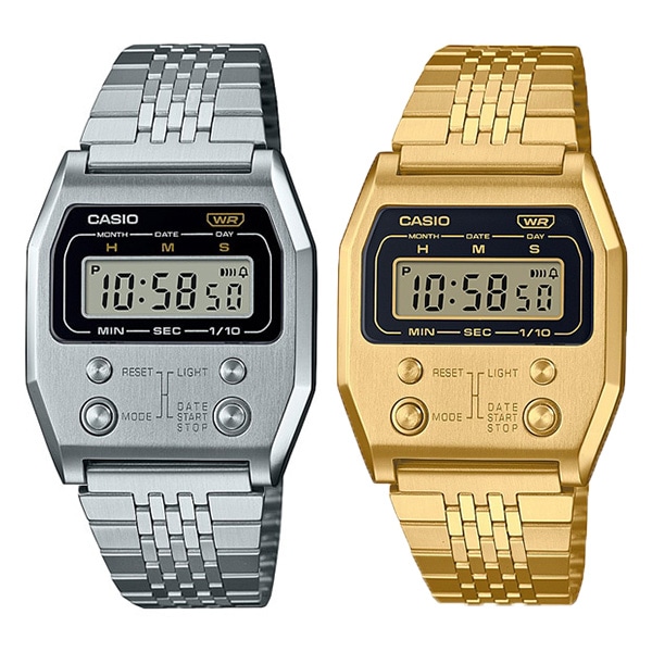 CASIO ペアウォッチ CASIO CLASSIC A1100D-1JF/A1100G-5JF クォーツ EC限定セット
