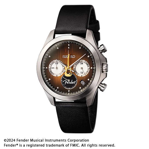 I・E・I Fender ストラトキャスター 70周年記念 ウオッチ クォーツ メンズ