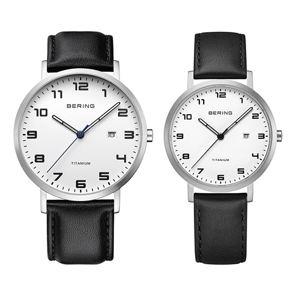 BERING ペアウォッチ 18640-404/18634-404 クォーツ EC限定セット