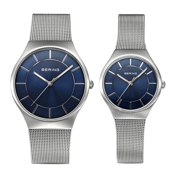 BERING ペアウォッチ 11935-003-J/11927-003-J クォーツ EC限定セット