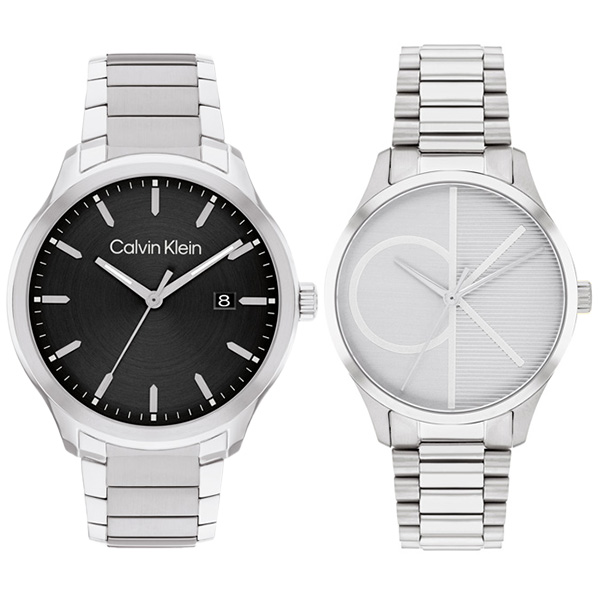 Calvin Klein ペアウォッチ 25200348/25200345 クォーツ EC限定セット