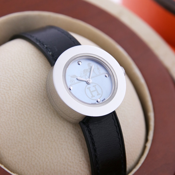 HERMES -ヴィンテージ エルメス パスパス PP1.210 クォーツ 中古 2000年代