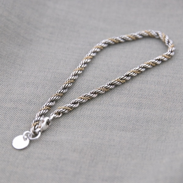 Tiffany&Co. ティファニー ツイスト ブレスレット 中古 レディース
