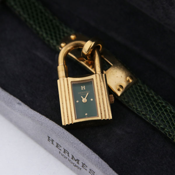 HERMES ヴィンテージ エルメス ケリーウォッチ クォーツ 中古 レディース 1990年代