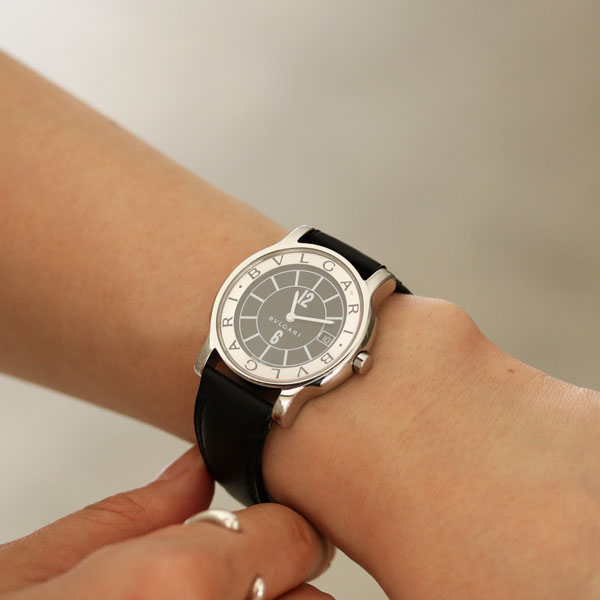 BVLGARI ヴィンテージ ブルガリ ソロテンポ ST35S クォーツ 中古