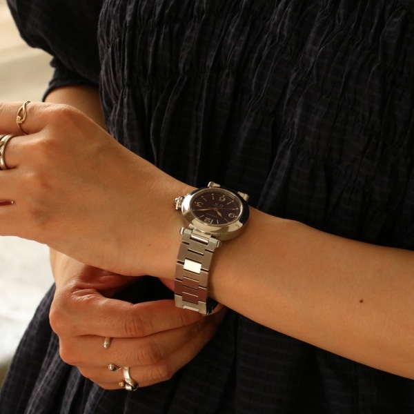 CARTIER - 仕上済 - ヴィンテージ カルティエ パシャC W31047M7 2475 自動巻 中古 2000年代