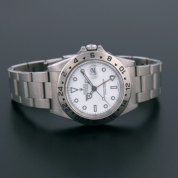 ROLEX ヴィンテージ ロレックス エクスプローラーII Ref.16570 自動巻 中古 メンズ A番 1999年製