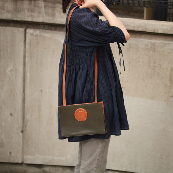 CELINE セリーヌ サークルロゴ ショルダー 中古