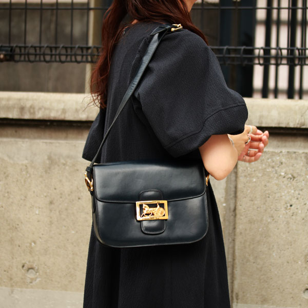 CELINE セリーヌ ホースキャリッジ ショルダーバッグ 中古