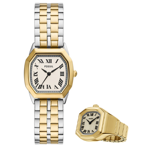 Fossil ペアウォッチ HARLOW Series ES5362/ES5446 クォーツ EC限定セット