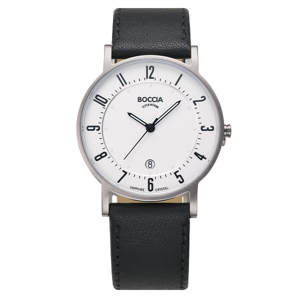BOCCIA TITANIUM Slim 3533-03 クォーツ メンズ