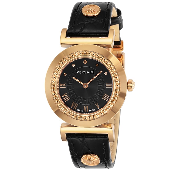 VERSACE VANITY P5Q80D009S009 クォーツ レディース(ブラック