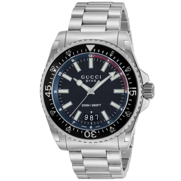 GUCCI グッチ DIVE ダイブ YA136212 クォーツ メンズ