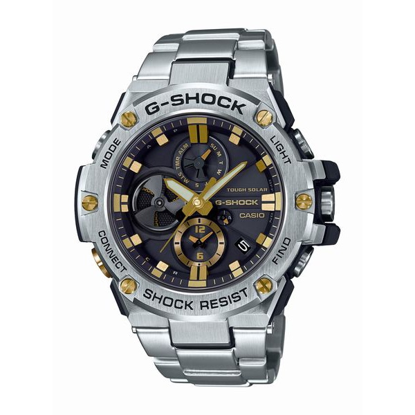 G-SHOCK G-STEEL GST-B100D-1A9JF Bluetooth搭載 タフソーラー