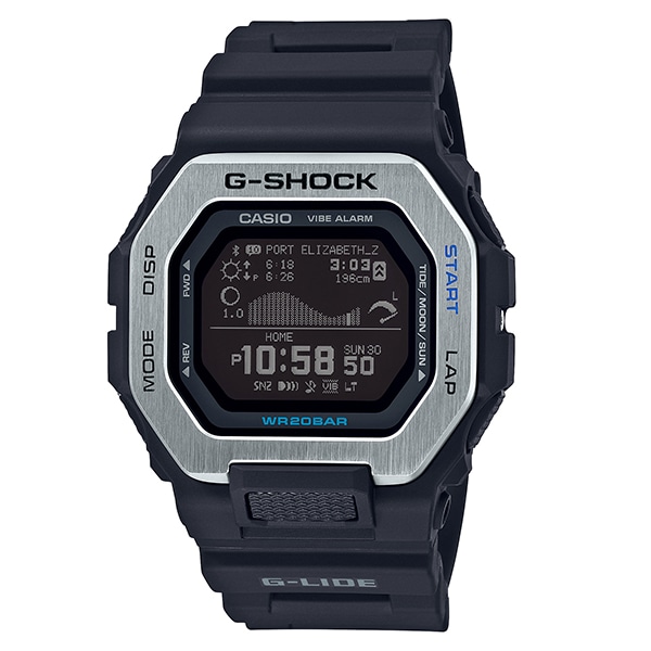 G-SHOCK G-LIDE GBX-100-1JF Bluetooth クォーツ(ブラック): G-SHOCK