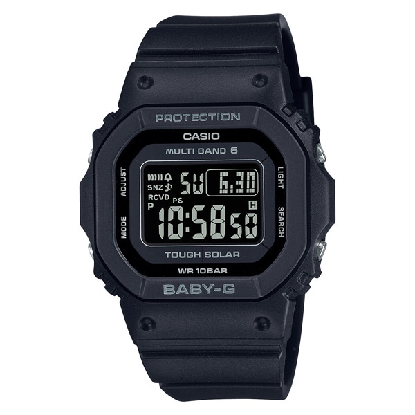 国内正規品　電波ソーラー BGD-5650 レディーマッドブラック BABY-G BGD-5650-1CJF 電波ソーラー レディース(ブラック): BABY-G