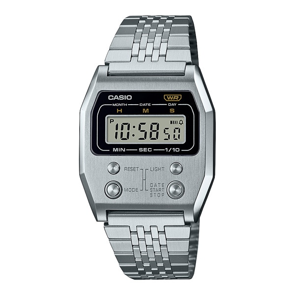 CASIO カシオ クラシック A1100D-1JF クォーツ(シルバー): CASIO