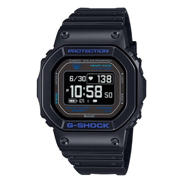 G-SHOCK G-SQUAD DW-H5600-1A2JR スマートフォンリンク ソーラー USB充電