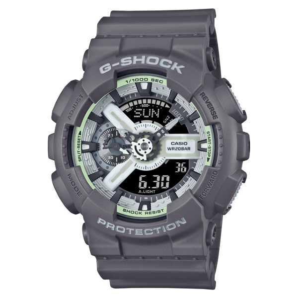 G-SHOCK HIDDEN GLOW Series GA-110HD-8AJF LED クォーツ