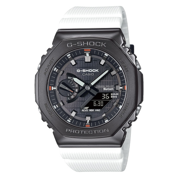G-SHOCK オクタゴン GBM-2100B-7AJF アナデジ ソーラー Bluetooth メンズ