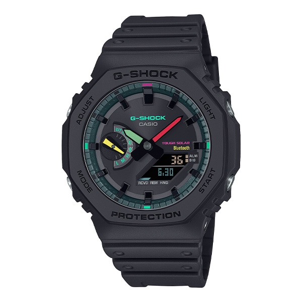 G-SHOCK Multi Fluorescent color Series GA-B2100MF-1AJF Bluetooth搭載 ソーラー メンズ