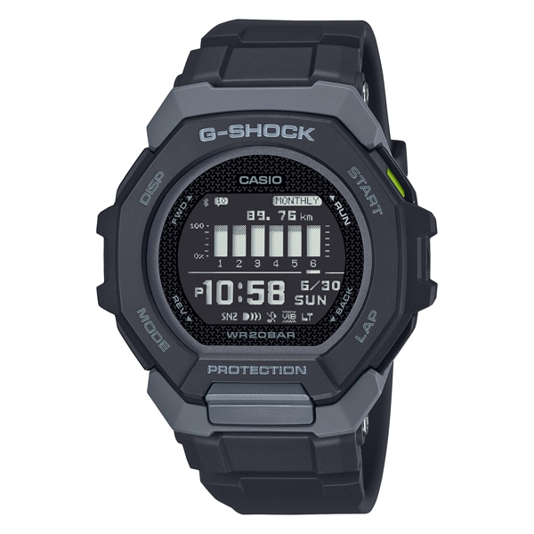 G-SHOCK G-SQUAD GBD-300-1JF Bluetooth クォーツ