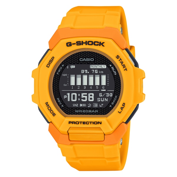 G-SHOCK G-SQUAD GBD-300-9JF Bluetooth クォーツ