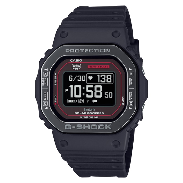 G-SHOCK G-SQUAD DW-H5600MB-1A4JR スマートフォンリンク ソーラー / USB充電 メンズ