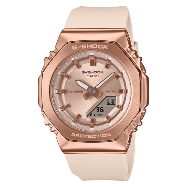 G-SHOCK オクタゴン GM-S2110PG-4AJF アナデジ クォーツ レディース