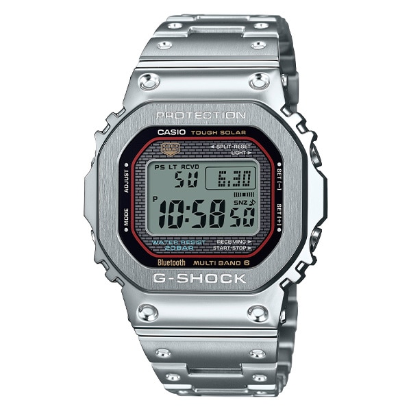 G-SHOCK GMW-B5000D-1CJF Bluetooth 電波ソーラー メンズ(シルバー