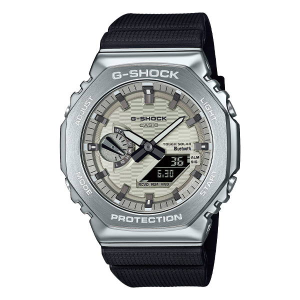 G-SHOCK オクタゴン GBM-2100A-8BJF アナデジ ソーラー Bluetooth メンズ