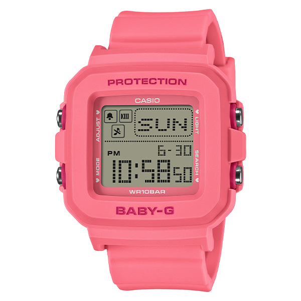 BABY-G BABY-G＋PLUS（ベイビージープラス） BGD-10KH-4JR ホルダー付 デジタル クォーツ レディース