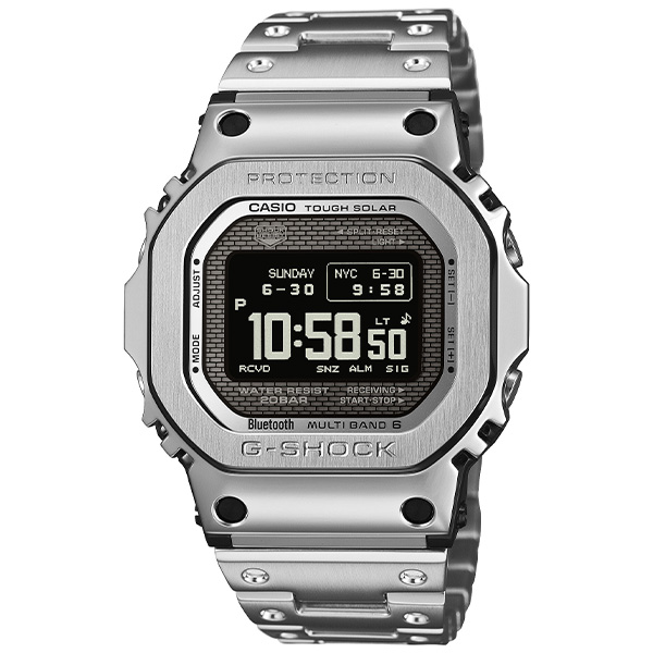 G-SHOCK フルメタル GMW-BZ5000D-1JF Bluetooth搭載 デジタル 電波ソーラー メンズ