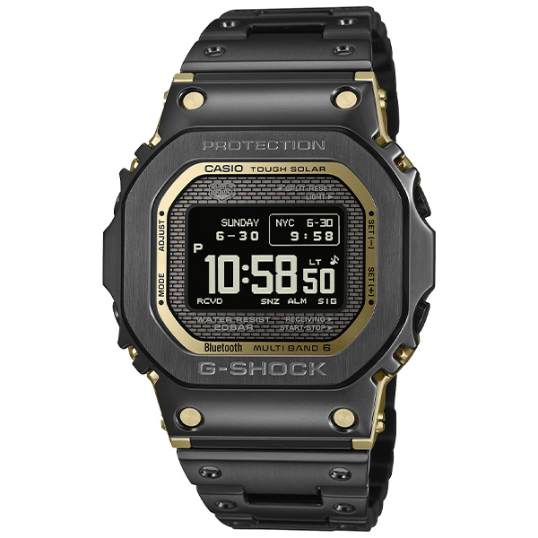 G-SHOCK フルメタル GMW-BZ5000BD-1JF Bluetooth搭載 デジタル 電波ソーラー メンズ