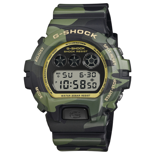 G-SHOCK BOLD CAMO Series DW-6900CMG-3JF クォーツ メンズ