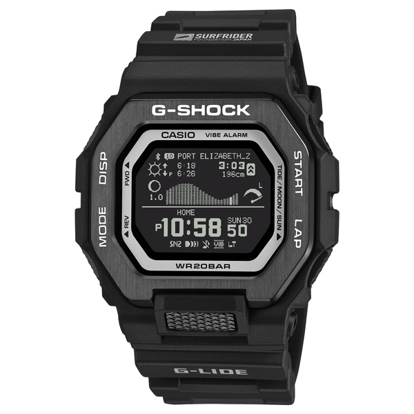 G-SHOCK G-LIDE SURFRIDER FOUNDATION JAPAN コラボレーションモデル GBX-100SFJ-1JR Bluetooth クォーツ メンズ