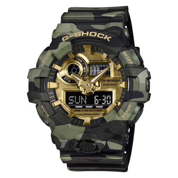 G-SHOCK BOLD CAMO Series GA-700CMG-3AJF クォーツ メンズ