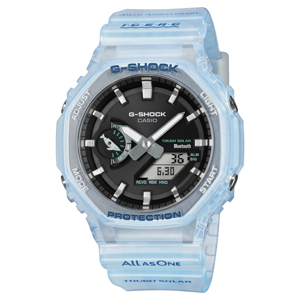 G-SHOCK Love The Sea And The Earth 「ICERC Japan」コラボレーションモデル 2026 GA-B2100KB-2AJR クジラ bluetooth ソーラー メンズ