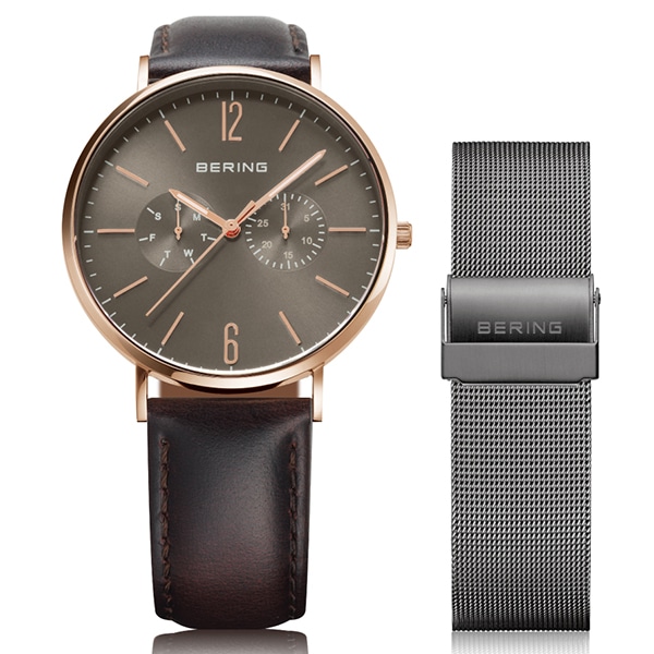 BERING Changes 14240-369 日本限定モデル 替えベルト付き クォーツ メンズ