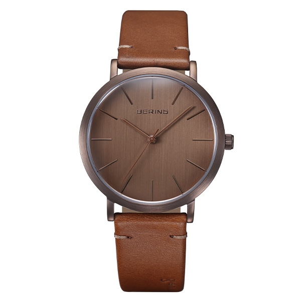 BERING genten × BERING コラボレーションモデル 13436-525-J クォーツ メンズ