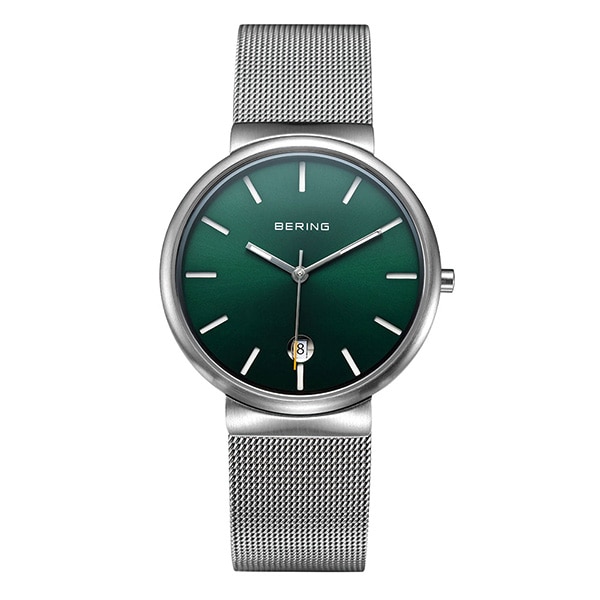 BERING Classic Scandinavian Collection Curving Mesh 11035-008 クォーツ ユニセックス