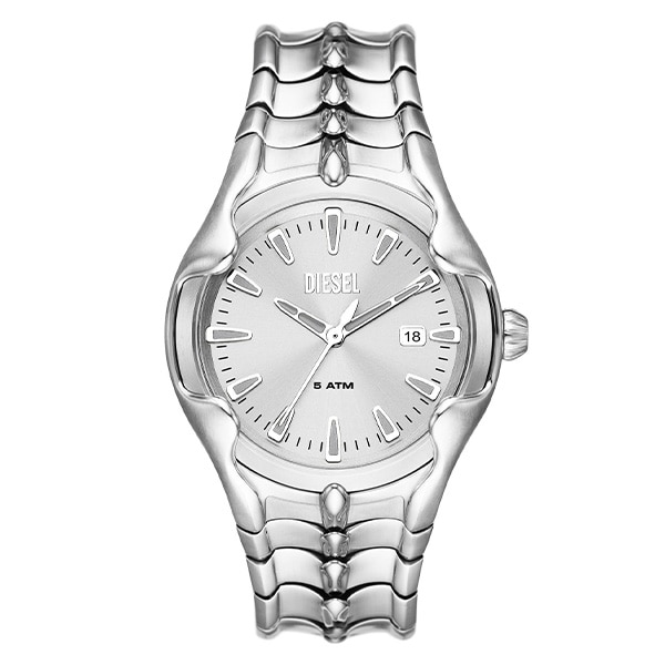 【DIESEL】　VERT DZ2185 腕時計 Diesel VERT DZ2185 クォーツ メンズ(シルバー): DIESEL - チック
