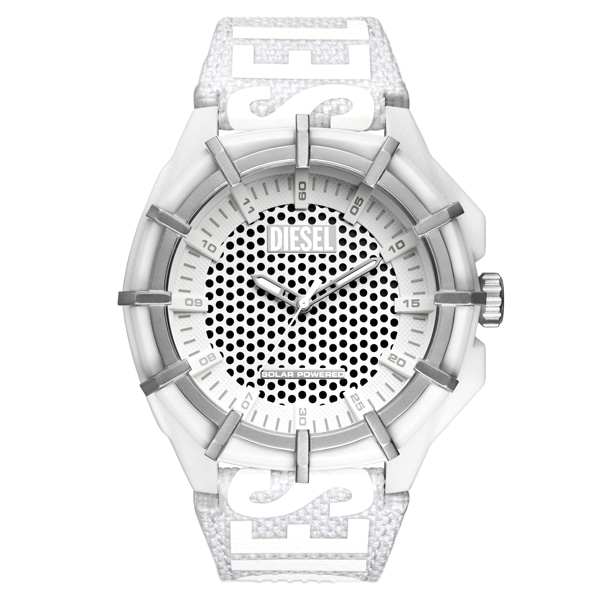 Diesel FRAMED DZ4664 メンズ ソーラー(ホワイト): DIESEL - チック