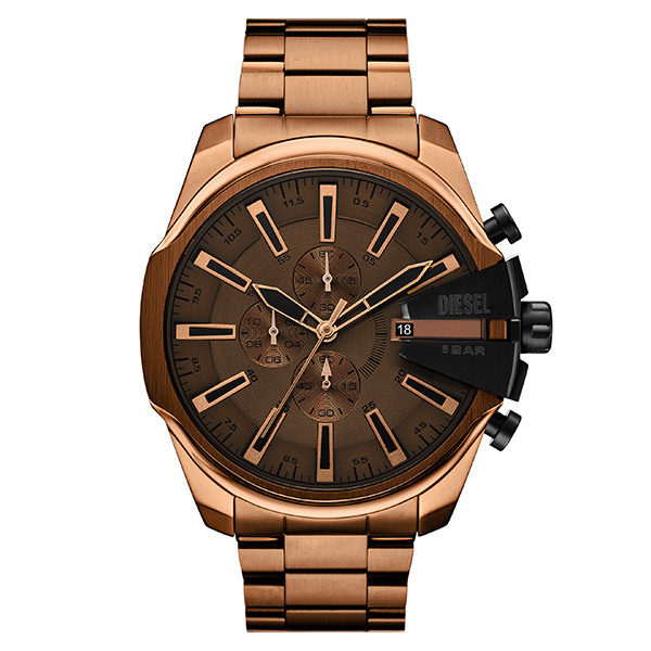 Diesel ディーゼル MEGA CHIEF SLIM DZ4697 クォーツ メンズ