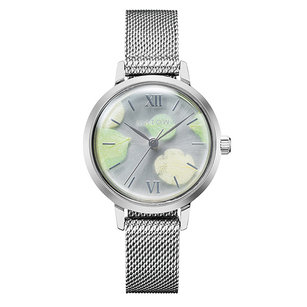 MATOW Shiki Bouquet 鈴蘭 シルバー メッシュ mw007003 クォーツ レディース